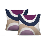 Kora Abstract Reversible Indoor/Outdoor Square Pillow