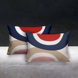 Kora Abstract Reversible Indoor/Outdoor Rectangular Pillow
