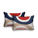 Kora Abstract Reversible Indoor/Outdoor Rectangular Pillow