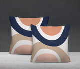 Kora Abstract Reversible Indoor/Outdoor Square Pillow