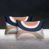 Kora Abstract Reversible Indoor/Outdoor Rectangular Pillow