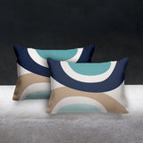Kora Abstract Reversible Indoor/Outdoor Rectangular Pillow