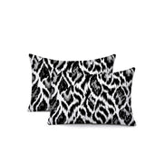 Koyo Zebra Print Indoor/Outdoor Reversible Rectangular Pillow