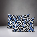 Koyo Zebra Print Indoor/Outdoor Reversible Rectangular Pillow