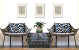 Koyo Zebra Print Indoor/Outdoor Reversible Rectangular Pillow
