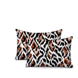 Koyo Zebra Print Indoor/Outdoor Reversible Rectangular Pillow