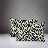 Koyo Zebra Print Indoor/Outdoor Reversible Rectangular Pillow