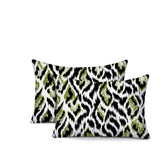 Koyo Zebra Print Indoor/Outdoor Reversible Rectangular Pillow