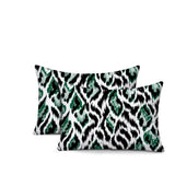 Koyo Zebra Print Indoor/Outdoor Reversible Rectangular Pillow