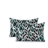 Koyo Zebra Print Indoor/Outdoor Reversible Rectangular Pillow