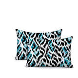 Koyo Zebra Print Indoor/Outdoor Reversible Rectangular Pillow