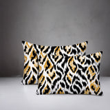 Koyo Zebra Print Indoor/Outdoor Reversible Rectangular Pillow