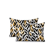 Koyo Zebra Print Indoor/Outdoor Reversible Rectangular Pillow