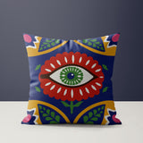 Kris Microsuede Square Throw Pillow