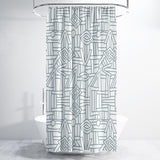 Kuba Lines Shower Curtain
