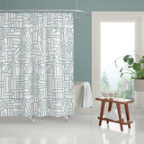 Kuba Lines Shower Curtain