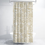Kuba Lines Shower Curtain