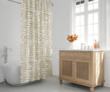 Kuba Lines Shower Curtain