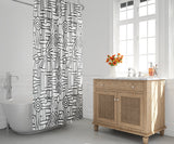 Kuba Lines Shower Curtain