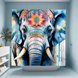 Kuku Shower Curtain in Multicolor - view 3