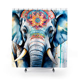 Kuku Shower Curtain in Multicolor