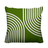 Kumba Geometric Reversible Indoor/Outdoor Square Pillow