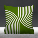 Kumba Geometric Reversible Indoor/Outdoor Square Pillow