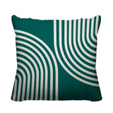 Kumba Geometric Reversible Indoor/Outdoor Square Pillow