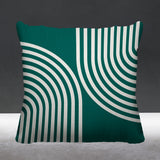 Kumba Geometric Reversible Indoor/Outdoor Square Pillow