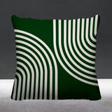 Kumba Geometric Reversible Indoor/Outdoor Square Pillow