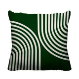 Kumba Geometric Reversible Indoor/Outdoor Square Pillow