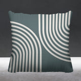 Kumba Geometric Reversible Indoor/Outdoor Square Pillow