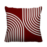 Kumba Geometric Reversible Indoor/Outdoor Square Pillow
