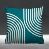 Kumba Geometric Reversible Indoor/Outdoor Square Pillow