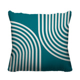 Kumba Geometric Reversible Indoor/Outdoor Square Pillow