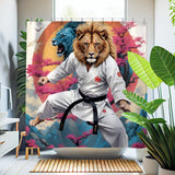 Kunfu Shower Curtain