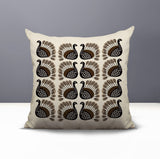 Kunu Turkey Reversible Indoor/Outdoor Square Pillow