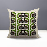 Kunu Turkey Reversible Indoor/Outdoor Square Pillow