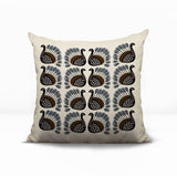 Kunu Turkey Reversible Indoor/Outdoor Square Pillow