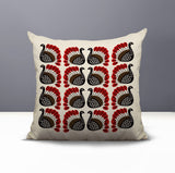 Kunu Turkey Reversible Indoor/Outdoor Square Pillow