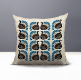 Kunu Turkey Reversible Indoor/Outdoor Square Pillow