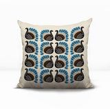 Kunu Turkey Reversible Indoor/Outdoor Square Pillow