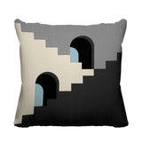 Kwinti Geometric Reversible Indoor/Outdoor Square Pillow