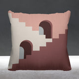 Kwinti Geometric Reversible Indoor/Outdoor Square Pillow