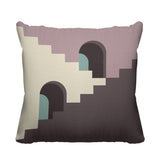 Kwinti Geometric Reversible Indoor/Outdoor Square Pillow
