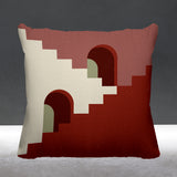 Kwinti Geometric Reversible Indoor/Outdoor Square Pillow
