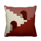 Kwinti Geometric Reversible Indoor/Outdoor Square Pillow