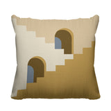 Kwinti Geometric Reversible Indoor/Outdoor Square Pillow