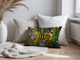 Kyo Tiger Reversible Indoor/Outdoor Rectangle Pillow