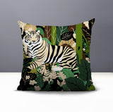 Kyo Tiger Reversible Indoor/Outdoor Square Pillow